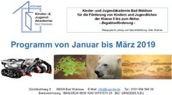 Programm von Januar bis M&auml;rz 2019 - Kinder- und Jugendakademie ...