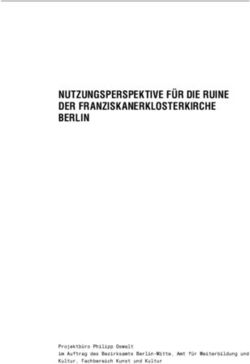 NUTZUNGSPERSPEKTIVE F&Uuml;R DIE RUINE DER FRANZISKANERKLOSTERKIRCHE BERLIN - Klosterruine Berlin