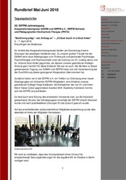 Rundbrief Mai/Juni 2018 - ISPPM