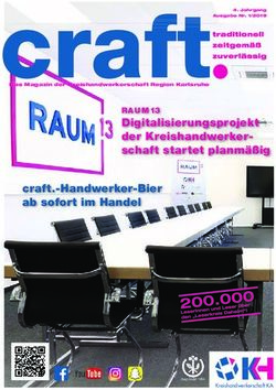 Digitalisierungsprojekt der Kreishandwerker-schaft startet planm&auml;&szlig;ig craft.-Handwerker-Bier ab sofort im Handel - Das Magazin der ...
