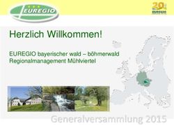 Generalversammlung 2015 - Herzlich Willkommen! EUREGIO bayerischer wald - b&ouml;hmerwald Regionalmanagement M&uuml;hlviertel - EUREGIO Bayerischer Wald ...