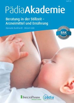 Beratung in der Stillzeit - Arzneimittel und Ernährung - Manuela Burkhardt Miriam Ude - Pädia