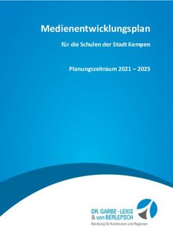 Medienentwicklungsplan - f&uuml;r die Schulen der Stadt Kempen Planungszeitraum 2021 2025 - Georg Funken - CDU ...
