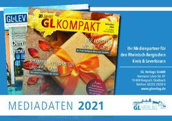 GL KOMPAKT - MEDIADATEN 2021 - GL-Verlag