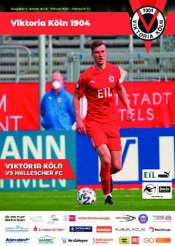 VIKTORIA K&Ouml;LN VS HALLESCHER FC - Ausgabe 17 Saison 20/21 Viktoria K&ouml;ln Hallescher FC - FC Viktoria K&ouml;ln