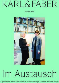 Im Austausch - KARL& FABER Journal 2019 - Sigmar Polke Franz Marc Museum Busch-Reisinger Museum Richard Ziegler - Karl & Faber