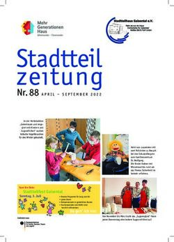Nr.88APRIL - SEPTEMBER 2022 - Stadtteilhaus Biberach ...