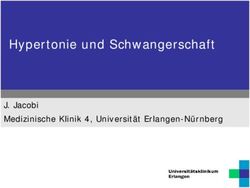 Hypertonie und Schwangerschaft - J. Jacobi Medizinische Klinik 4, Universität Erlangen-Nürnberg