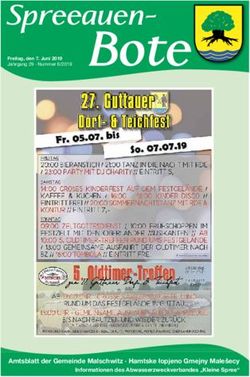 Bote Spreeauen-Amtsblatt der Gemeinde Malschwitz Hamtske łopjeno Gmejny Male&scaron;ecy