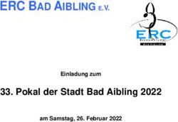ERC BAD AIBLING E.V. 33. Pokal der Stadt Bad Aibling 2022 - Einladung zum am Samstag, 26. Februar 2022