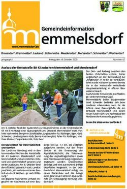 Ausbau der Kreisstra&szlig;e BA 43 zwischen Memmelsdorf und Meedensdorf - Gemeinde Memmelsdorf