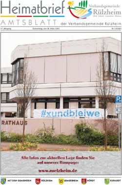 Heimatbrief AmtsblAtt der Verbandsgemeinde R&uuml;lzheim - mit den gemeinden leimersHeim