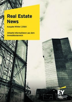 Real Estate News Ausgabe Winter | 2018 Aktuelle Informationen aus dem Immobilienbereich - Schweiz