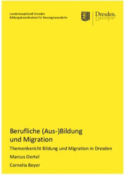 Berufliche (Aus-)Bildung Und Migration - Themenbericht Bildung Und ...