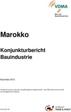 Marokko Konjunkturbericht Bauindustrie - November 2012 - VDMA