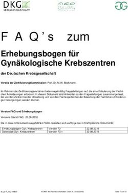 F A Q's zum Erhebungsbogen für Gynäkologische Krebszentren - Onkozert