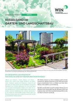 KESSELSAND IM GARTEN- UND LANDSCHAFTSBAU