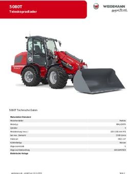5080T Teleskopradlader - 5080T Technische Daten - Weidemann