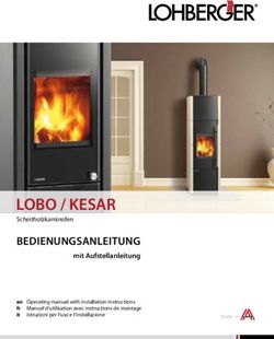 LOBO / KESAR BEDIENUNGSANLEITUNG - MIT AUFSTELLANLEITUNG - LOHBERGER