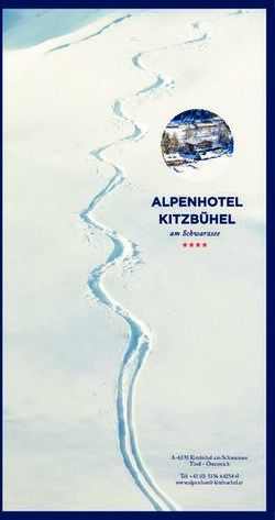 A-6370 Kitzbühel am Schwarzsee Tirol - Österreich Tel. +43 (0) 5356 64254-0 www.alpenhotel-kitzbuehel.at