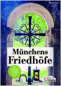 Trauer.merkur.de - DIE BESCH&Auml;FTIGUNG MIT DEM TODE IST DIE WURZEL DER KULTUR - Trauerfeiern
