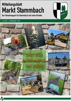 Markt Stammbach Mitteilungsblatt - Das Heimatmagazin f&uuml;r Stammbach und seine Ortsteile