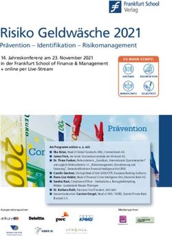Risiko Geldw&auml;sche 2021 - Pr&auml;vention - Identifikation - Risikomanagement - Frankfurt School Verlag