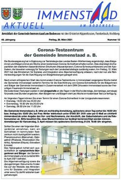 Corona-Testzentrum der Gemeinde Immenstaad a. B.
