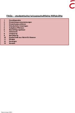 FAQs - studentische/wissenschaftliche Hilfskr&auml;fte