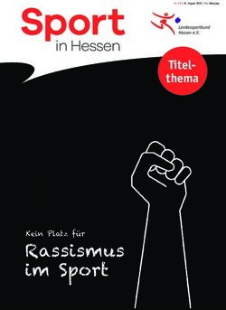 Im Sport - Titel-thema - Landessportbund Hessen eV