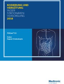 KODIERUNG UND VERGÜTUNG - IN DER STATIONÄREN VERSORGUNG PillCam C2 ...