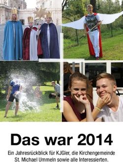 DAS WAR 2014 EIN JAHRESR&Uuml;CKBLICK F&Uuml;R KJGLER, DIE KIRCHENGEMEINDE ST. MICHAEL UMMELN SOWIE ALLE INTERESSIERTEN - KJG ST. MICHAEL UMMELN