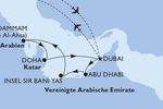 REISEINFORMATION - ORIENT KREUZFAHRT MIT DEM NEUEN FLAGGSCHIFF MSC WORLD EUROPA - BUSREISE VEREINIGTE ARABISCHE EMIRATE / VEREINIGTEN ARABISCHEN ...