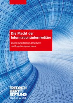 Die Macht der Informationsintermedi&auml;re - Erscheinungsformen, Strukturen und Regulierungsoptionen - Bibliothek der ...
