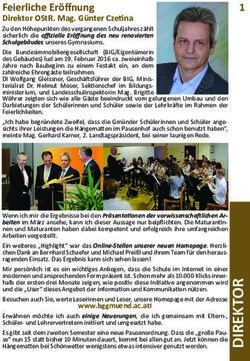 Feierliche Er&ouml;fnung - des BG/BRG Gm&uuml;nd