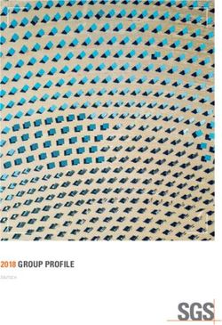 2018 GROUP PROFILE - SGS.com