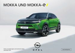 MOKKA UND MOKKA- - Preise, Ausstattungen und technische Daten November 2021 Jetzt kon igurieren