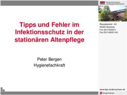 Tipps und Fehler im Infektionsschutz in der station&auml;ren Altenpflege - Peter Bergen Hygienefachkraft