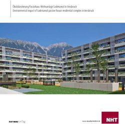 &Ouml;kobilanzierung Passivhaus-Wohnanlage Lodenareal in Innsbruck Environmental impact of Lodenareal passive house residential complex in Innsbruck