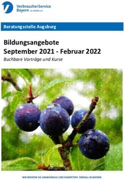 Bildungsangebote September 2021 - Februar 2022 - Buchbare Vortr&auml;ge und Kurse Beratungsstelle Augsburg