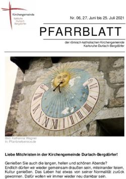 PFARRBLATT - Karlsruhe-Durlach-Bergdörfer