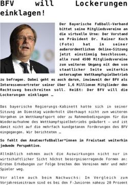 Lockerungen - Wasserburger Stimme