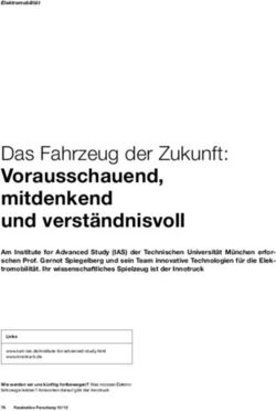 Das Fahrzeug der Zukunft: Vorausschauend, mitdenkend und verst&auml;ndnisvoll - Technische Universit&auml;t ...