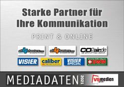 Starke Partner f&uuml;r Ihre Kommunikation - MEDIADATEN 2 - all4shooters.com