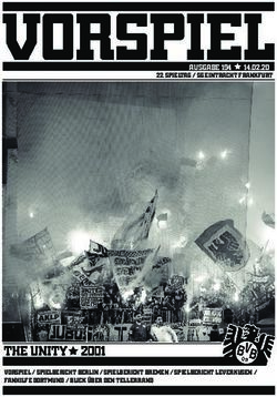 AUSGABE194 14.02.20 22. SPIELTAG / SG EINTRACHT FRANKFURT - The Unity