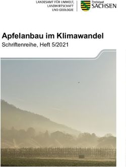 Apfelanbau im Klimawandel - Schriftenreihe, Heft 5/2021