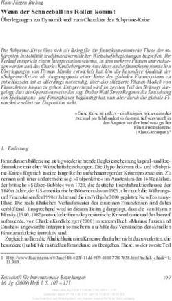 Wenn der Schneeball ins Rollen kommt - Hans-J&uuml;rgen Bieling - Nomos eLibrary