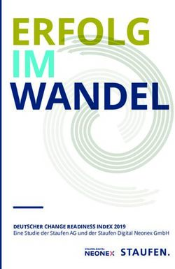 DEUTSCHER CHANGE READINESS INDEX 2019 - Eine Studie der Staufen AG und der Staufen Digital Neonex GmbH