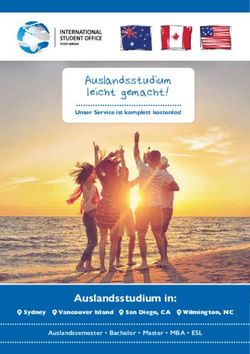 Auslandsstudium leicht gemacht! - Auslandsstudium in: Unser Service ist komplett kostenlos! - International Student Office