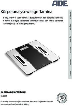 Körperanalysewaage Tamina - ADE Germany